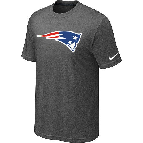 Nike New England Patriots Sideline Legend Authentic Logo Dri-FIT NFL T-Shirt - Dark Grey